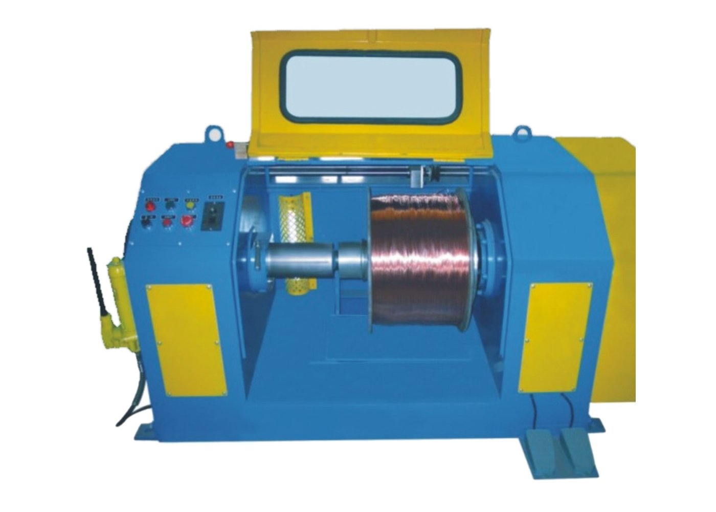 Medium/large take-up machine